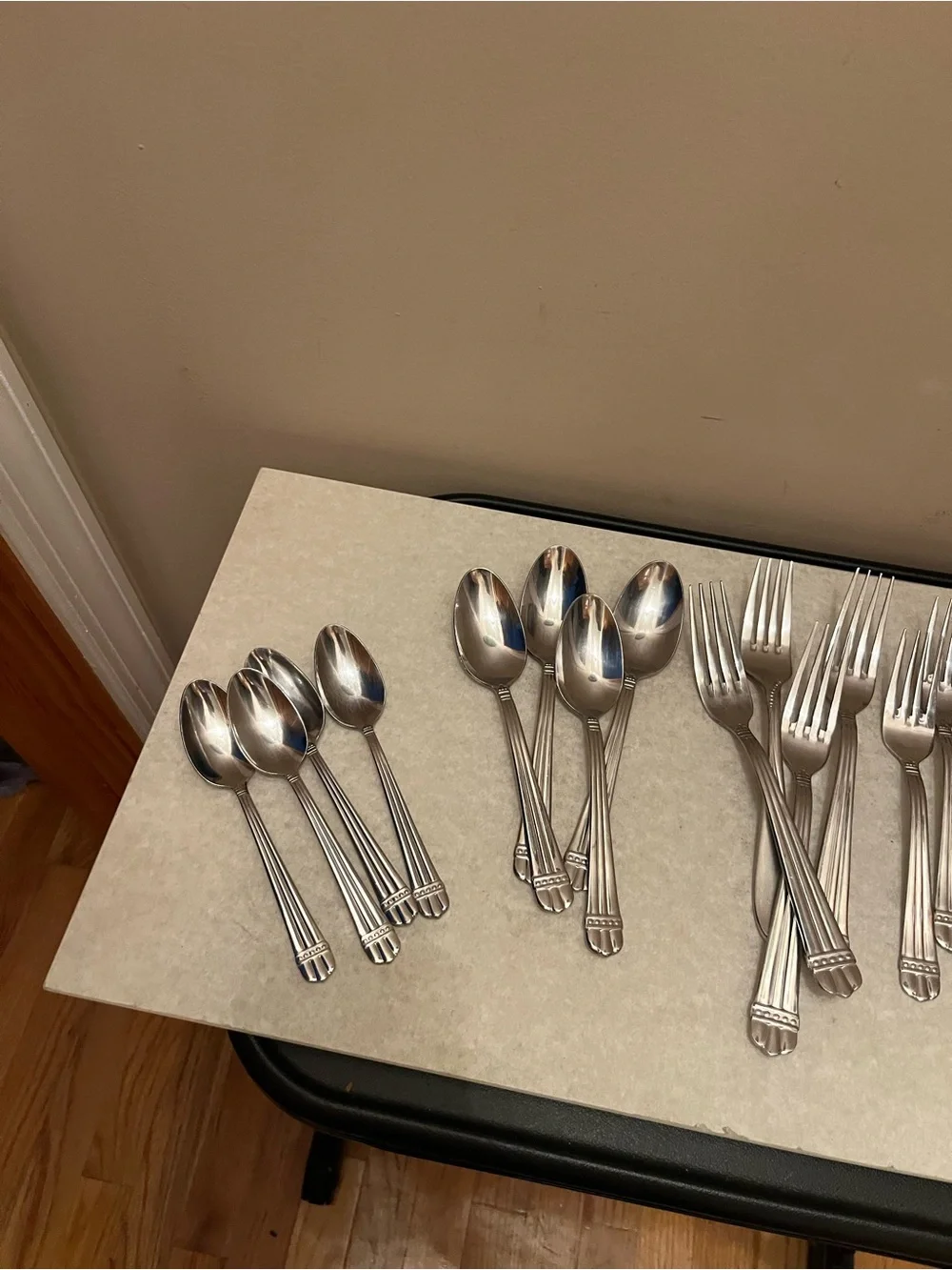 Oneida *TRIDENT* Stainless flatware silverware sets